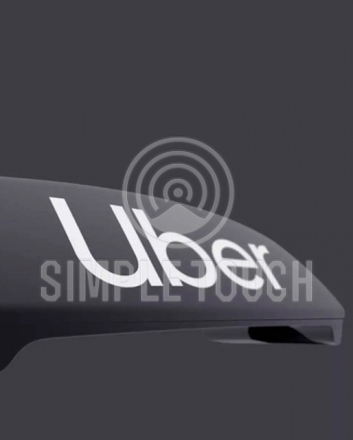 Лайтбокс на такси Uber